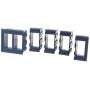 OZ-USA Rocker Switch Housing Panel Kit 6 pcs ABS Black Offroad Truck Boat Marine