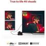 Mini HDMI to HDMI Cable, Ivanky High Speed 4K 60Hz Male to Male HDR HDMI 2.0 Adapter,Compatible with Sony HDR-XR50, Nikon Z6 Canon EOS RP/EOS R/EOS 7D Mark II / XA40,Lenovo Thinkpad Yoga, 6 ft
