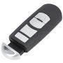 X AUTOHAUX 4 Button Replacement Keyless Entry Remote Car Key Fob 315Mhz WAZSKE13D02 for Mazda 3 2014-2018