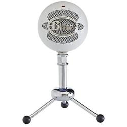 Blue Snowball USB Microphone (Textured White)