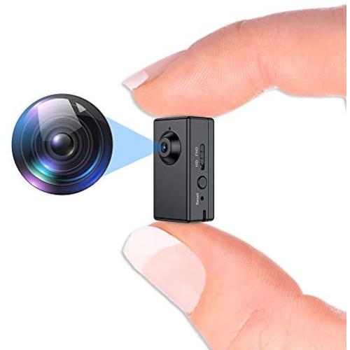 Mini Spy Camera,FUVISION Micro Camera with Motion Detect,1080P Full HD Hidden Camera with 1.5 Hours Battery Life,Hidden Security Camera with Loop Recording Perfect for Home and Office