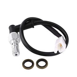 Motorcycle Hydraulic Brake Switch, Universal Brake Light Rear Light Switch Hollow Bolt (M101MM)
