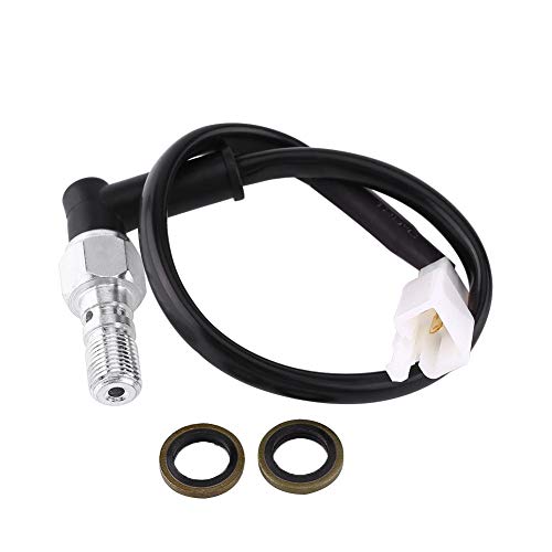 Motorcycle Hydraulic Brake Switch, Universal Brake Light Rear Light Switch Hollow Bolt (M101MM)