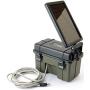 12-Volt Battery Box with 2-Watt Solar Panel