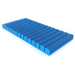 Aluminum Heat Sink 150 x 74 x10 mm/5.9 x 2.91 x 0.39 inch Heatsinks Module Cooler Fin Heat Board Cooling for Amplifier Transistor Semiconductor Devices Blue (2Pcs)