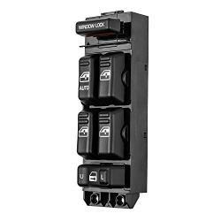Master Driver Side Window Control Switch for 2000-2002 GMC Sierra Yukon XL,2000-2002 Chevy Silverado Avalanche Tahoe Suburban,2002 Cadillac Escalade Replaces OE# 15062650 19259961