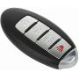 ROADFAR Pack of 1 Car Key Fob Keyless Entry Remote Uncut fit for Nissan Altima 2013 2014 2015 4 Buttons