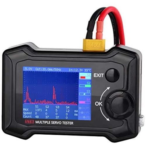 ToolkitRC ST8 2.4'' TFT 7-28V 8-Channel Servo Integrated Tester 4 Independent Interface Signal Test