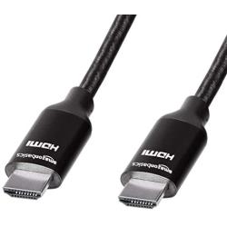 Amazon Basics 10.2 Gbps High-Speed 4K HDMI Cable with Braided Cord, 3-Foot, Black