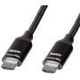 Amazon Basics 10.2 Gbps High-Speed 4K HDMI Cable with Braided Cord, 3-Foot, Black