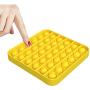 Push pop pop Bubble Sensory Toy, Autism Special Needs Stress Reliever Silicone Stress Reliever Toy, Squeeze Sensory Toy（3 Pack）