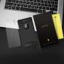 iPhone XR Case with Card Holder and[Screen Protector Tempered Glass x2Pcs] SUPBEC Protective Ultra-Thin-Slim Cover with Silicone TPU Shockproof Rubber Wallet Case for iPhoneXR 6.1''-Black