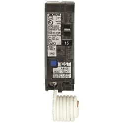 Siemens QA115AFCP 15-Amp Single Pole 120-volt Plug-On Combination AFCI Breaker