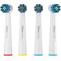 Replacement Toothbrush Heads for Oral B by Oliver James, 12 Pack Standard Heads with Travel Caps, Precision Clean Refill Compatible with Oral B Pro1000 Pro3000 Pro5000 Pro7000