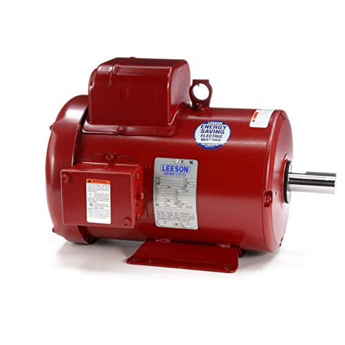 Leeson Farm Duty Electric Motor - 3.0 HP, 1,740 RPM, 230 Volts, Single Phase, Model Number P184C17FB13