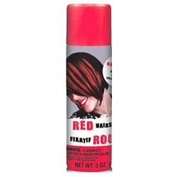 Amscan Hair Spray, Party Accessory, Red