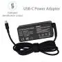 USB-C Laptop Charger 45W for Lenovo Chromebook c330 s330 c340 s340 100e 300e 500e ThinkPad T480 T480s T580 T580s E480 E580 Yoga C630 910-13 720-13 GX20N20876 GX20M33579 4X20E75131A Supply Cord