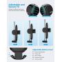 Vent Car Phone Mount, Mpow High Grade Mirror Car Phone Holder with Stable Clip, Adjustable Support Feet Car Mount Compatible with iPhone 12 SE 11 Pro Max XS XR, Galaxy Note 20 S20 S10 and More