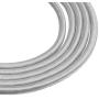 Amazon Basics 10.2 Gbps High-Speed 4K HDMI Cable with Braided Cord, 6-Foot, Silver