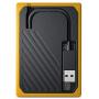 WD 500GB My Passport Go SSD Amber Portable External Storage, USB 3.0 - WDBMCG5000AYT-WESN