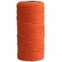Cotton String, 328Feet 2mm Cotton Cord Craft String Baker Twine for DIY Crafts and Gift Wrapping (Orange)