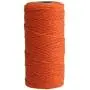 Cotton String, 328Feet 2mm Cotton Cord Craft String Baker Twine for DIY Crafts and Gift Wrapping (Orange)