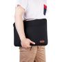 ProCase 12-12.9 inch Sleeve Case Bag for Surface Pro X 2017/Pro 7 6 4 3, MacBook Pro 13, iPad Pro Protective Carrying Cover Handbag for 11'' 12'' Lenovo Dell Toshiba HP Acer Chromebook -Black