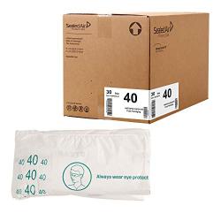 Sealed Air Instapak Quick RT, #40 Bag for 12''x12''x12'' Box, Easy to Use, The ultimate protection for fragile shipments, Foam Packaging Bags (Pack of 30), Light Blue