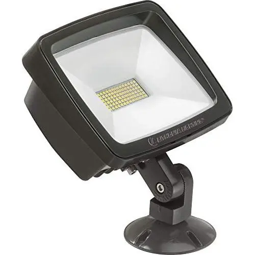 Lithonia Lighting TFX1 LED 40K MVOLT THK DDBXD M6 Flood Luminaire Knuckle Mount, 9.28-Inch, Dark Bronze