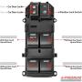A-Premium Driver Side Power Window Switch Master Compatible with Honda Accord 2008 2009 2010 2011 2012