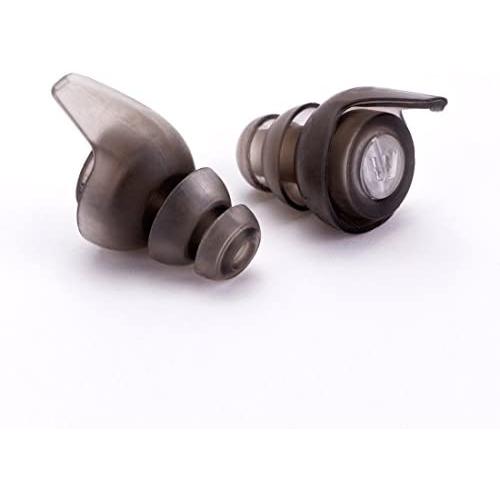 Westone TRU Universal WR20 Reusable Hearing Protection Filter Ear Tips - 20 dB Advanced Filter Technology (Smoke)
