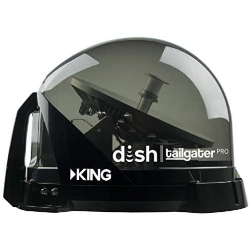 KING DTP4900 DISH Tailgater Pro Premium Portable/Roof Mountable Satellite TV Antenna