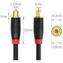 Digital Optical Audio Cable Toslink Cable - [24K Gold-Plated, Ultra-Durable] [S] Syncwire Fiber Optic Male to Male Cord for Home Theater, Sound Bar, TV, PS4, Xbox, Playstation & More – 5.9ft