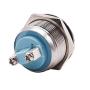 mxuteuk 110V-220V 22mm LED Metal Indicator Light Waterproof Signal Lamp with Wire for Car Truck Boat M22-110P-R