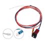 Creality Upgrade Ender 3/3 Pro Assembled Extruder Hotend with Capricorn Bowden PTFE Tubing with Silicone Cover×3, 0.4mm Nozzle×3 and 2 Pair Pneumatic Couplers