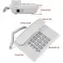 Corded Telephone Wired Desktop Wall Mount Telephone Landline Phone for Home Hotel Office