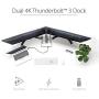 StarTech.com Thunderbolt 3 Dock - Dual 4K 60Hz Monitor TB3 Laptop Docking Station with DisplayPort, HDMI & 1080p VGA - 85W Power Delivery & Charging - 2x USB-A, Ethernet - Mac & Windows (TB3DK2DHV)