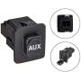 Aux Port Replacement, Auxiliary Input Jack Assembly 39112-TA0-A01 for 2009-2012 Honda Pilot, 2008-2010 Honda Accord EX, EX-L, 2011 Honda Accord LX