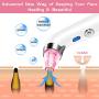 Blackhead Remover Pore Vacuum - Electric Blackhead Vacuum Cleaner Blackhead Extractor Tool Device Comedo Removal Suction Beauty Device for Women（Pink)