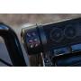 Kuryakyn 2720 MTX Road Thunder Weather Resistant Motorcycle Sound Bar Plus: 300 Watt Handlebar Mounted Audio Speakers with Bluetooth, USB Power Charger, Satin Black
