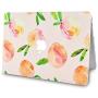 LuvCase 4in1 Laptop Case Compatible with MacBook Pro 13'' (2016-2020) +/- Touch Bar A2159/A1989/A1706/A1708 Hard Shell Cover, Sleeve, Keyboard Cover & Screen Protector (Orange)