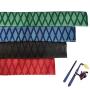 Aventik Heat Shrink Sleeve X-Tube Wrap Fishing Rod Building DIY Fishing Rod Handle Cork Grip with Non Slip Waterproof and Insulation Repair 40 Diameter:25mm,30mm,35mm,40mm