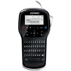 DYMO Label Maker | LabelManager 280 Rechargeable Portable Label Maker, Easy-to-Use, One-Touch Smart Keys, QWERTY Keyboard, PC and Mac Connectivity, for Home & Office Organization