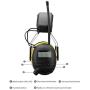 Smoostart Am/Fm Radio Hearing Protector, Noise Reduction Safety Ear Muffs, 30db Noise Cancelling Ear Protection with Digital Display for Mowing,Snowblowing, Construction, Shooting, Work Shops