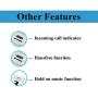 HePesTer P-02 Amplified Large Button Corded Phone for Senior Home Landline Telephone Wall Mountable Elderly Phones for Low Vision(White)