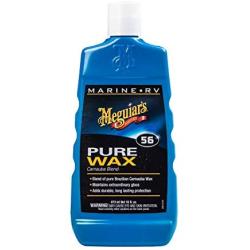 Meguiar’s M5616 Marine/RV Pure Wax Carnauba Blend, 16 Fluid Ounces