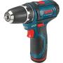 Bosch Power Tools Drill Kit - PS31-2A - 12V, 3/8 Inch, Two Speed Driver, Cordless Drill Set - Includes Two Lithium Ion Batteries, 12V Charger, Screwdriver Bits & Soft Carrying Bag, Blue