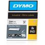 Industrial Flexible Nylon Labels | Authentic DYMO Labels, for Labeling Wires, Cables and More (3/4'', Black on White) - 1