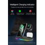 Wireless Charger for iPhone 12 11 10 9 8, 3 in 1 Wireless Charging Station for Apple iPhone 12 Pro Max iWatch Airpods