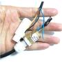Taidacent I2C Output Digital SHT30 Soil Temperature and Humidity Sensor Thermal Thermocouple Sensor Probe Greenhouse Double Waterproof